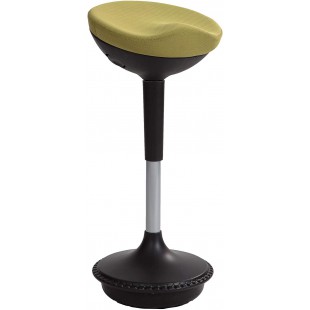 ALBA MHSTOOLY V Tabouret ergonomique a  bascule Vert/Noir