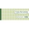 Carnet a souche "traites normalisees" 10,1x21cm - 50 feuillets