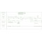 Carnet a souche "traites normalisees" 10,1x21cm - 50 feuillets