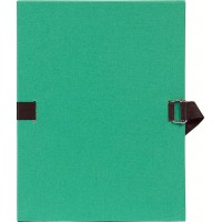 EXACOMPTA 723E Chemise dos extensible papier - 24x32cm Vert clair