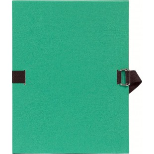 EXACOMPTA 723E Chemise dos extensible papier - 24x32cm Vert clair