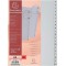 Exacompta - Ref. 1720E - Intercalaires gris en polypropylene recycle avec 20 onglets imprimes alphabetiques de A a 