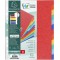 Exacompta - Ref. 2412E - Intercalaires en veritable carte lustree souple 225g/m2 FSC avec 12 onglets neutres - Format a  classer