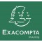 Exacompta - Ref. 2812E - Intercalaires gris en polypropylene recycle avec 12 onglets imprimes mensuel de Janvier a  Decembre - F
