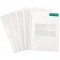 Exacompta - Ref. 3194E - etui carton de 100 pochettes perforees - PVC lisse 8/100e - perforations universelles 11 trous - format