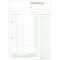 Exacompta 3288E Manifold Factures 21 x 29,7 cm avec mention TVA 50 feuillets Tripli autocopiants