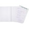 Exacompta 3301E Manifold quadrille 5x5 petits carreaux 21 x 29,7 cm 50 feuillets Tripli autocollant numerote de 1 a  50