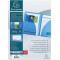 Lot de 20 : Exacompta - Ref. 3967E - Chemise double poche polypropylene semi rigide 4/10e - A4 - Cristal