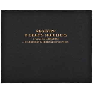 Exacompta 4441E Registre 24/32 Objet Mobilier Special Garagistes 100 Pages