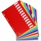 Exacompta - Ref. 4912E - Intercalaires polypropylene rigide opaques avec 12 onglets neutres - Premier index imprime 