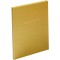 Exacompta - Ref. 4989E -1 Livre d'or simili-cuir - Format vertical : 27 x 22 cm - Tranche or avec titre en lettres dorees - 100 