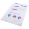 Exacompta - Ref. 5200E - Sachet de 100 pochettes perforees polypropylene lisse 6/100e - perforations universelles 11