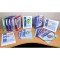 Lot de 10 : Exacompta 5742E Porte vues Krea cover chromaline couverture personalisable en prolypropylene semi rigide pochettes i