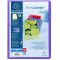 Lot de 10 : Exacompta - Ref. 5749E - 1 Protege-documents en polypropylene semi rigide Kreacover Chromaline 80 vues - Dimensions 