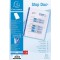 Exacompta - Ref. 5870E - Etui carton de 100 pochettes perforees Stop doc ouverture en coin - polypropylene lisse 6/100e - perfor