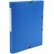 Lot de 8 : Exacompta - Ref. 5960E - Boite de Classement Exabox Dos 25mm polypropylene 7/10e OPAK - A4 - Couleur aleatoire : bleu