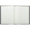 Exacompta 6422E Registre 32x25cm ligne foliote 200 pages coloris noir