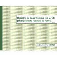 Exacompta 6623E Registre de securite pour les Etablissements Recevant du Public (ERP) 32 pages