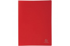 Exacompta - Ref. 8545E - 1 protege-documents OPAK - Couverture en polypropylene souple - 40 pochettes interieures legerement gra