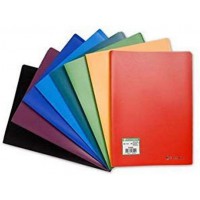 Lot de 12 : Exacompta - Ref. 8550E - porte vues OPAK en polypropylene souple mat et opaque avec pochettes interieures legerement