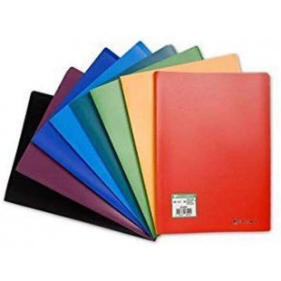 Lot de 12 : Exacompta - Ref. 8550E - porte vues OPAK en polypropylene souple mat et opaque avec pochettes interieures legerement