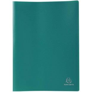 Exacompta 8553E Porte vues OPAK en polypropylene souple mat et opaque avec pochettes interieures legerement grainees 50 pochette