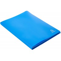 Exacompta 8562E Porte vues OPAK en polypropylene souple mat et opaque avec pochettes interieures legerement grainees 60 pochette