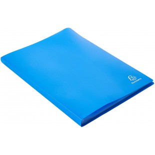 Exacompta 8562E Porte vues OPAK en polypropylene souple mat et opaque avec pochettes interieures legerement grainees 60 pochette