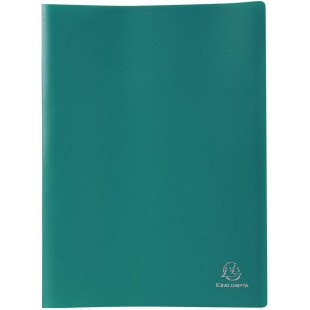 Exacompta 8583E Porte vues OPAK en polypropylene souple mat et opaque avec pochettes interieures legerement grainees 80 pochette