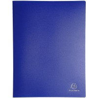 Lot de 12 : Exacompta 8830E Porte vues Opak en polypropylene mat et opaque avec pochettes interieures lisse haute transparence 3