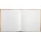 Exacompta - Ref. 9522E - 1 Livre d'or Palmyre - Format carre 21 x 19 cm - Tranche or avec titre - Marquage or rose - 140 pages b