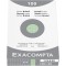 EXACOMPTA 13242E etui refermable de 100 fiches - bristol quadrille 5x5 non perfore 100x150mm Vert