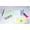 EXACOMPTA 13320B etui refermable de 100 fiches - bristol uni non perfore 74x105mm Jaune