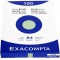 Exacompta 13346E Etui refermable de 100 fiches bristol 21 x 29,7 cm unies Verte