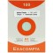 EXACOMPTA 13378E etui refermable de 100 fiches - bristol quadrille 5x5 non perfore 148x210mm Couleurs aleatoires