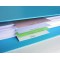 EXACOMPTA 13425B Paquet de 100 fiches intercalaires perforees 180g papier recycle Forever unies a l'italienne 10,5 