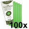 EXACOMPTA 13545E Paquet de 100 fiches intercalaires trapezoidales perforees 180g papier recycle Forever unies a l'it