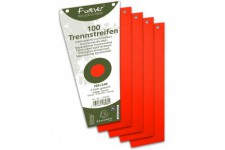 EXACOMPTA 13526E Paquet de 100 fiches intercalaires trapezoidales perforees 180g papier recycle Forever unies a  l'italienne 10,