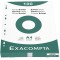 Exacompta 13806B Etui refermable de 100 fiches bristol 21 x 29,7 cm lignees Blanche .