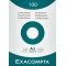 Exacompta 13808B Etui de 100 fiches bristol - blanc ligne non perfore 148x210mm