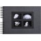 Exacompta - Ref. 16241E - Album Photos a  Spirales Passion noir- 150 photos - 50 Pages Noires - Format 32 x 22 cm - Album deco p