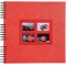 Exacompta - Ref. 16845E - Album Photos a  Spirales Passion rouge - 360 photos - 60 Pages Noires - Format 32 x 32 cm - Album deco