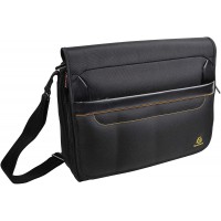 Exacompta - Ref. 17234E - 1 Besace Messenger ordinateur Exactive - pour ordinateur portable jusqu'a  14" - fermeture aimantee - 