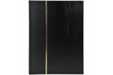 Exacompta - Ref. 21141E - 1 album de timbres classique - 32 pages noires - Dimensions exterieures : 17 x 22,5 cm - Couverture en