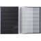 Exacompta - Ref. 21141E - 1 album de timbres classique - 32 pages noires - Dimensions exterieures : 17 x 22,5 cm - Couverture en