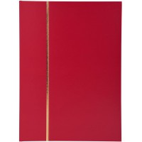 Exacompta - Ref. 21143E - 1 album de timbres classique - 32 pages noires - Dimensions exterieures : 17 x 22,5 cm - Couverture en