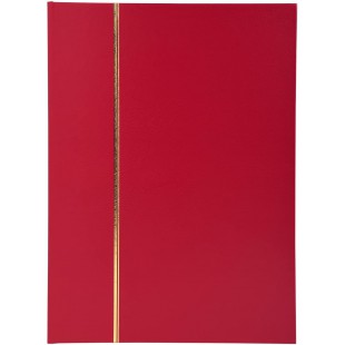 Exacompta - Ref. 21143E - 1 album de timbres classique - 32 pages noires - Dimensions exterieures : 17 x 22,5 cm - Couverture en