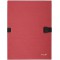 EXACOMPTA 21509E Chemise dos extensible N'clip Rouge