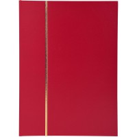 Exacompta - Ref. 26143E - 1 album de timbres classique - 32 pages noires - Dimensions exterieures : 22,5 x 30,5 cm - Couverture 