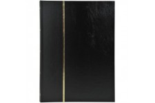 Exacompta - Ref. 26151E - 1 album de timbres classique - 48 pages noires - Dimensions exterieures : 22,5 x 30,5 cm - Couverture 